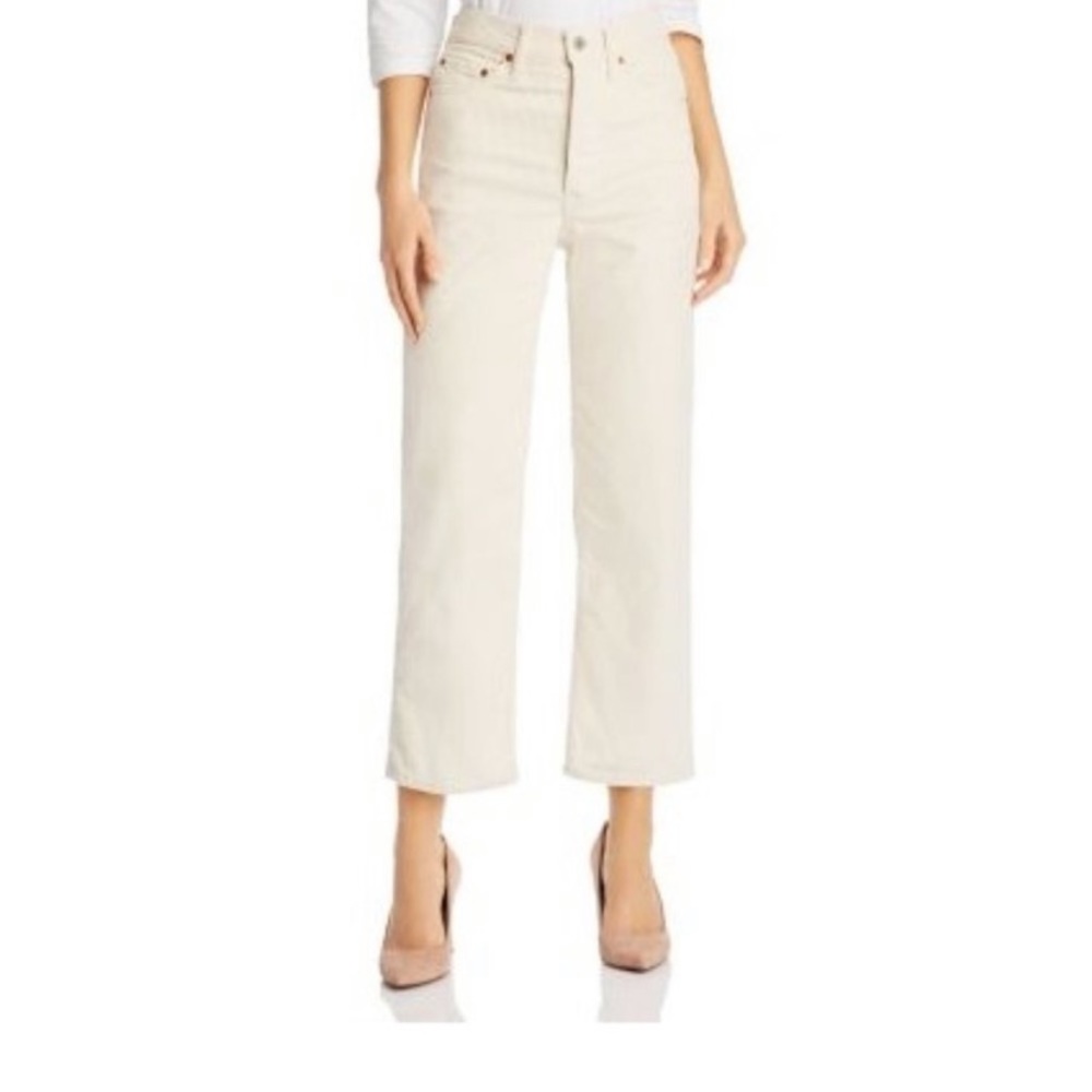 NWT Levi’s Ribcage Straight Ankle Corduroy Pants - Picture 8 of 15